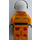 LEGO Firefighter with White Crash Helmet Minifigure