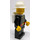 LEGO Firefighter with white fire helmet and white airtanks Minifigure