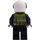 LEGO Firefighter with White Helmet and Safety Vest Minifigure