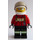LEGO Firefighter with White Helmet Minifigure