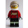 LEGO Brandmand med hvid Hjelm Minifigur