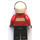 LEGO Brandweerman met Wit Helm Minifiguur