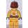 LEGO Firefighter avec Jaune Suit et rouge Casque Figurine