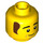 LEGO Fireman Bob Minifigure Head (Recessed Solid Stud) (3626 / 74156)