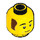 LEGO Fireman Bob Minifigure Head (Recessed Solid Stud) (3626 / 74156)