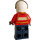 LEGO Fireman Helicopter Pilot with Red Top Minifigure