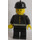 LEGO Fireman with Black Helmet and Torso Sticker Minifigure