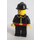LEGO Fireman mit Classic Schwarz Helm Minifigur