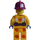 LEGO Fireman with Crooked Smile Minifigure