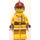 LEGO Feuerwehrmann mit Crooked Smile Minifigur