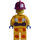 LEGO Feuerwehrmann mit Crooked Smile Minifigur