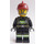 LEGO Fireman With Dark Red Helmet Minifigure