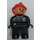 LEGO Fireman with red helmet and Moustache Duplo Figure