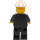 LEGO Brandweerman met Wit Bouw Helm Minifiguur