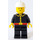 LEGO Brannmann med Hvit Hjelm Town Minifigur