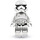 레고 First Order Stormtrooper ~와 함께 Pointed 입  미니피규어