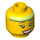 LEGO Fitness Instructor Head (Safety Stud) (3626 / 97078)