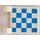 LEGO Flag 2 x 2 with Checkered Blue and White Sticker without Flared Edge (2335)