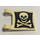 LEGO Flag 2 x 2 with Jolly Roger without Flared Edge (2335 / 81426)