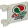LEGO Flag 2 x 2 with &quot;Octan Racing&quot; and Octan Logo Sticker without Flared Edge (2335)