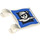 LEGO Flag 2 x 2 with Skull and Cutlass without Flared Edge (2335 / 48983)