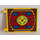 LEGO Flag 6 x 4 med 2 Stik med Oriental Rug Mønster (2525 / 44978)