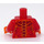 LEGO Flama Minifig Torso (973 / 76382)