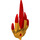 LEGO Flame Claw 7 x 3 x 1 (92212)