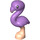 LEGO Flamingo mit Purple Feathers (77364)