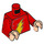 LEGO Flash (Jay Garrick) Minifig Torso (973 / 76382)