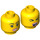 LEGO Flashback Lucy Minifigure Head (Recessed Solid Stud) (3626 / 50065)