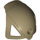 LEGO Flat Dark Gold Curved Shoulder Armor (43559)