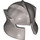 LEGO Flat Silver Angled Helmet with Cheek Protection (48493 / 53612)