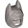 LEGO Effen zilver Batman Cowl Masker met hoekige oren (10113 / 28766)