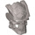 LEGO Flat Silver Bionicle Skull Mask (20476)