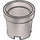LEGO Flat Silver Bucket without Handle Holes (18742)