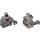 LEGO Flat Silver Cyborg Minifig Torso (973 / 76382)