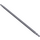 LEGO Flat sølv Fleksibel Ribbet Slange (19 Knotter Lang) med 8 mm ends (14925 / 57539)