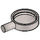 LEGO Flat Silver Frying Pan with Short Handle (4528)