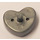 LEGO Flat Silver Heart with Pin