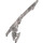 LEGO Flat Silver Hook Blade (60928)