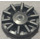 LEGO Flat Silver Hub Cap with 10 Spokes (18978)