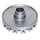 LEGO Flat Silver Hub Cap with Many Crossed Spokes (37195)