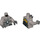 LEGO Flat Silver Iron Man MK 1 Minifig Torso (973 / 76382)