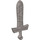 LEGO Flat Silver Knights Sword (16600)