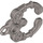 LEGO Argento satinato Grande Handcuff (98562)