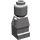 LEGO Effen Zilver Microfig (85863)