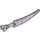 LEGO Flat Silver Minifig Sword Saber with Clip Pommel (59229)