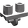 LEGO Effen Zilver Minifigure Heup (3815)
