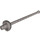 LEGO Flat Silver Minifigure Rapier with Solid Handle (93550)
